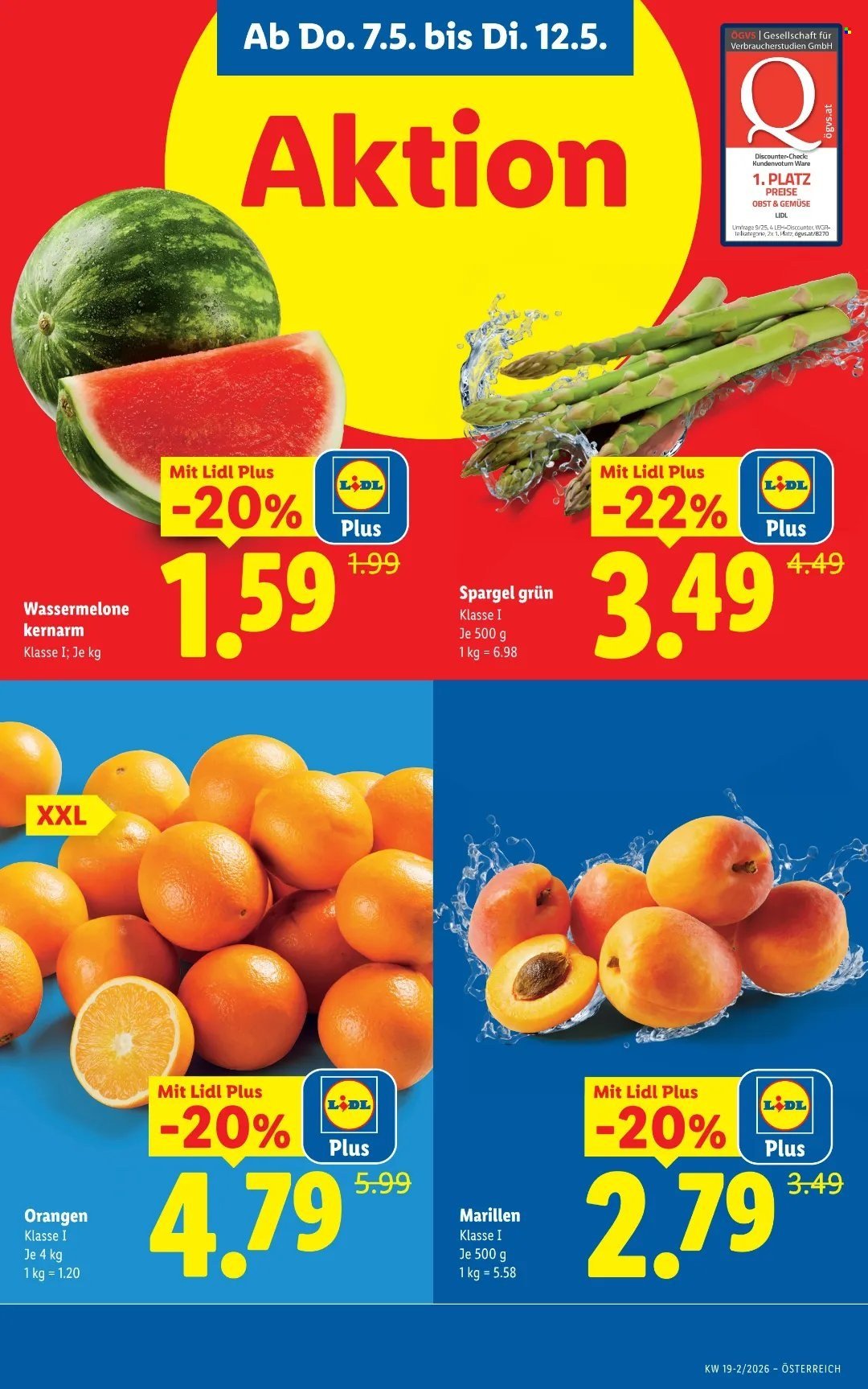 LIDL Flugblatt - Ab Donnerstag, 7.5.2026
