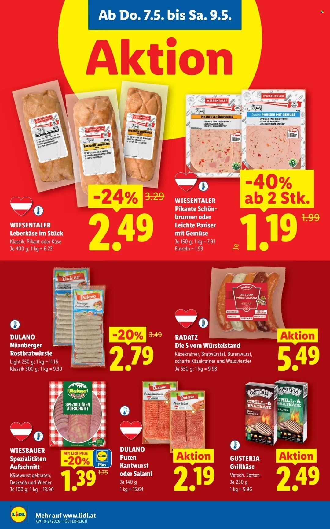 LIDL Flugblatt - Ab Donnerstag, 7.5.2026