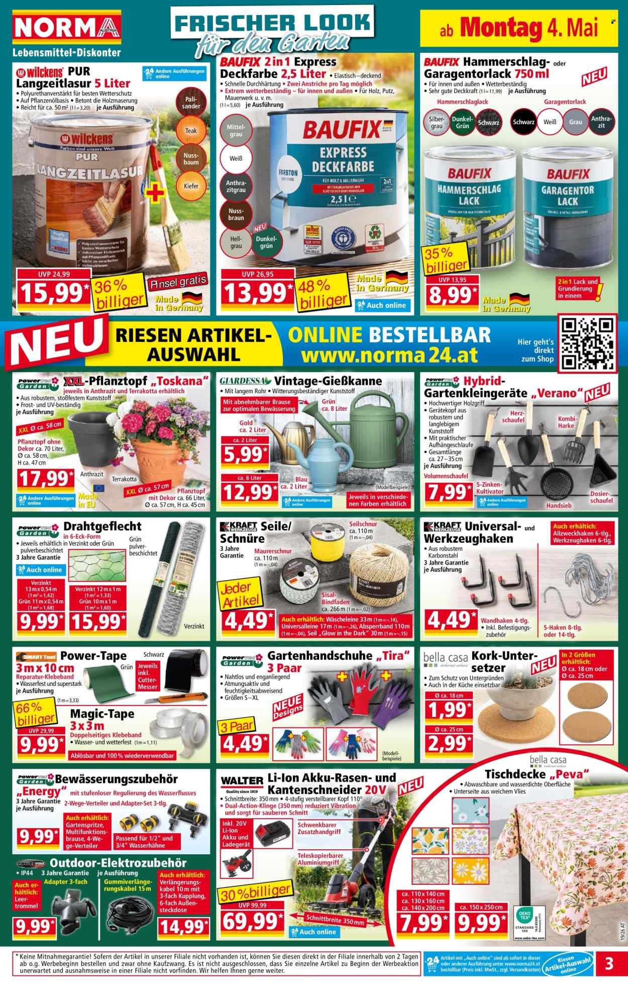 NORMA Flugblatt - Ab Montag, 4.5.2026