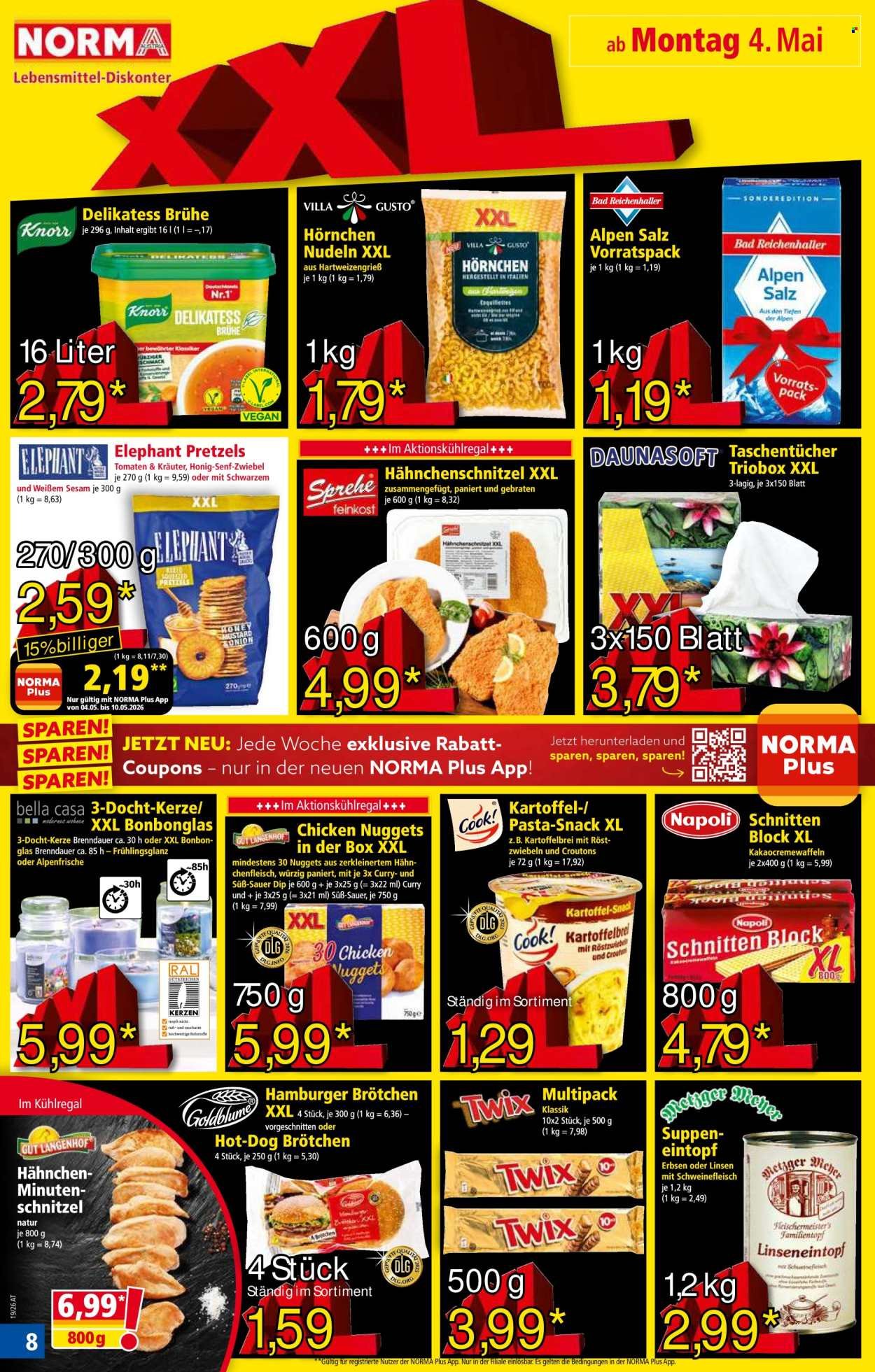 NORMA Flugblatt - Ab Montag, 4.5.2026