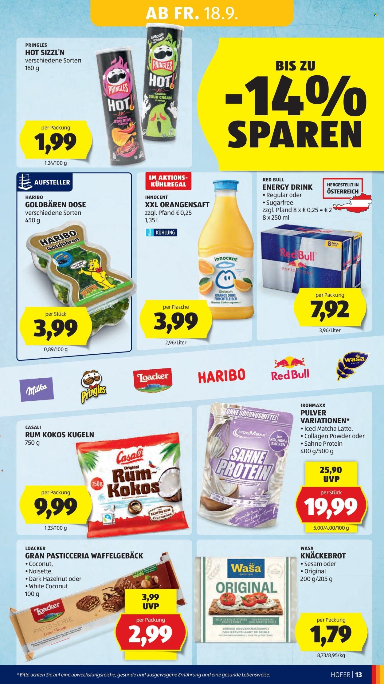HOFER Flugblatt - Ab Freitag, 18.9.2026