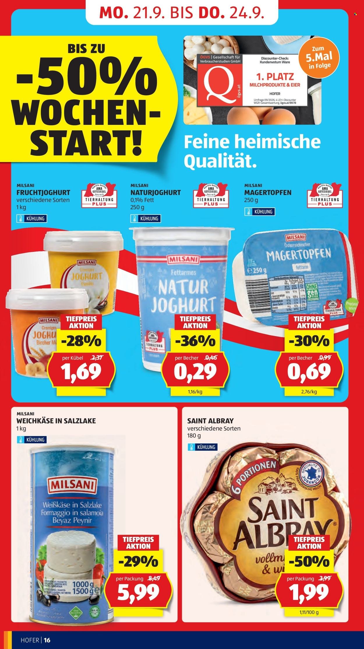 HOFER Flugblatt - Ab Freitag, 18.9.2026