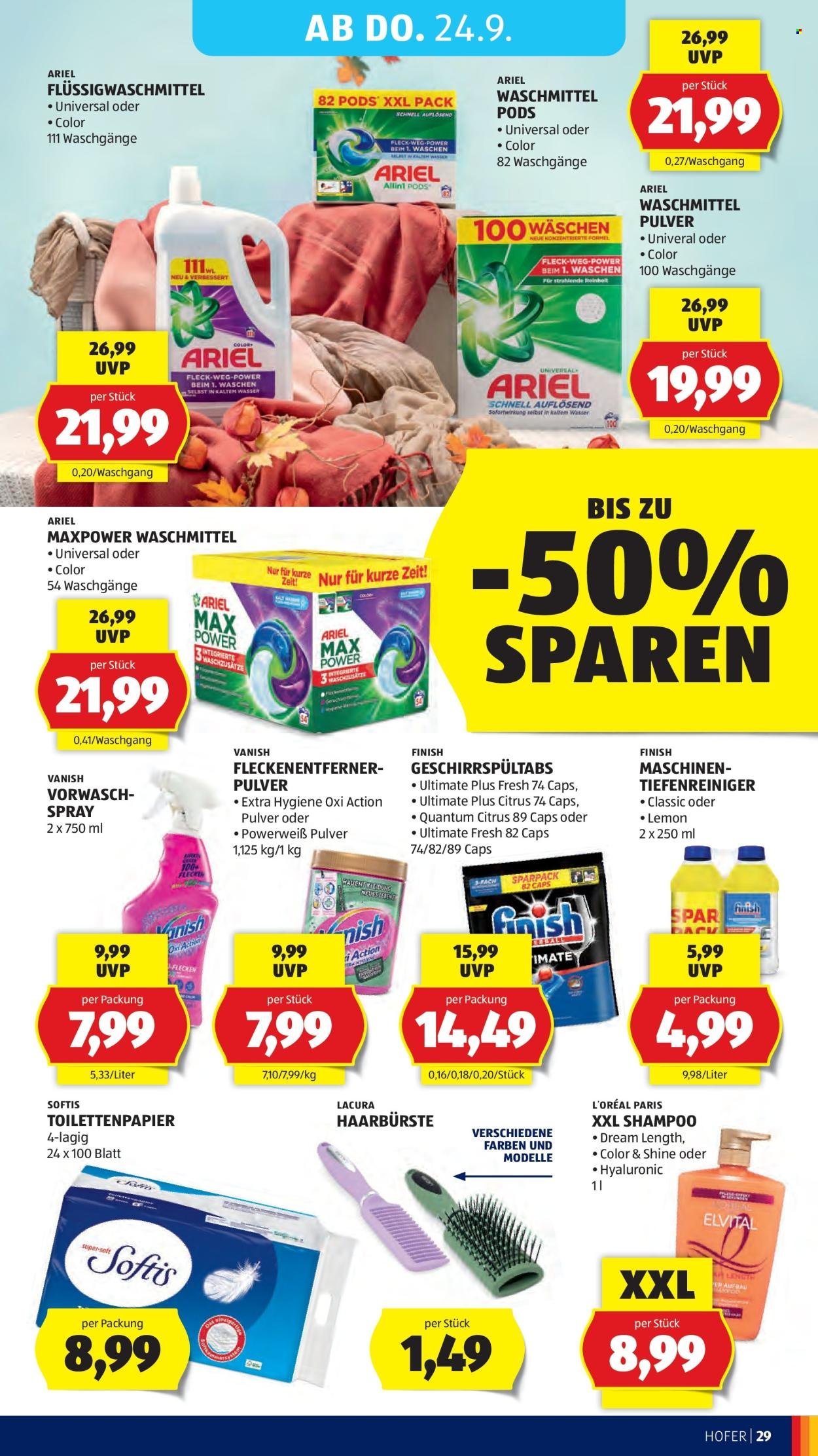 HOFER Flugblatt - Ab Freitag, 18.9.2026