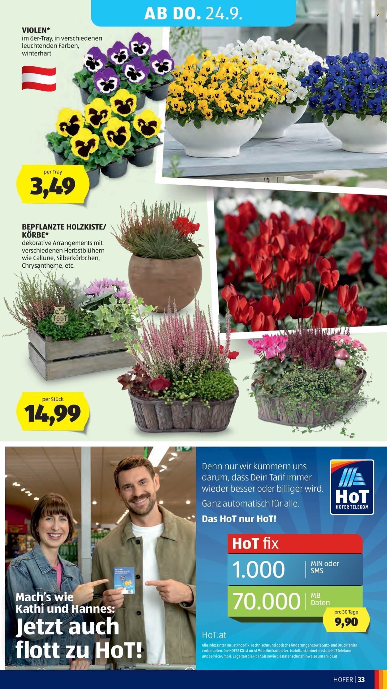 HOFER Flugblatt - Ab Freitag, 18.9.2026