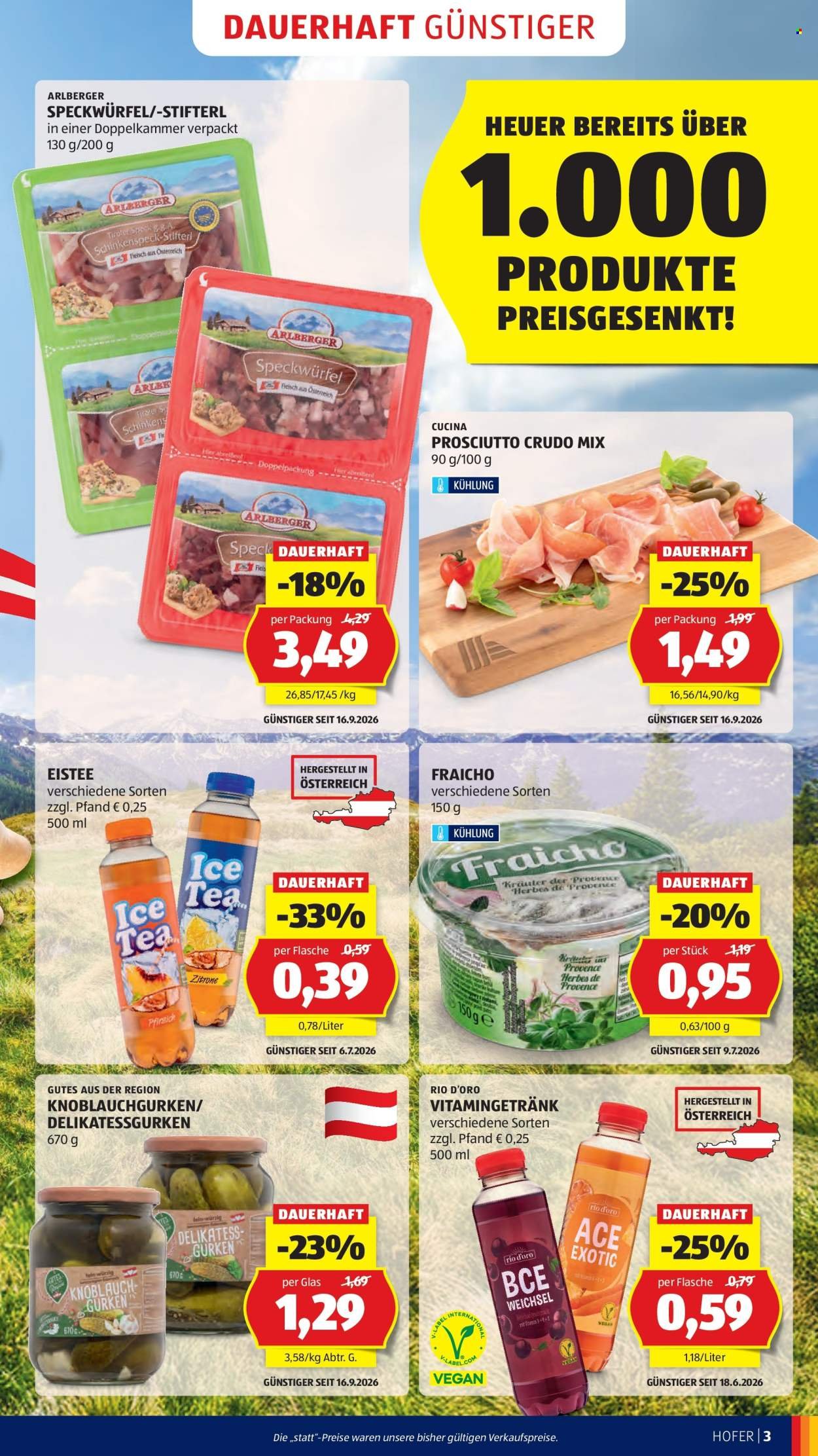 HOFER Flugblatt - Ab Freitag, 18.9.2026