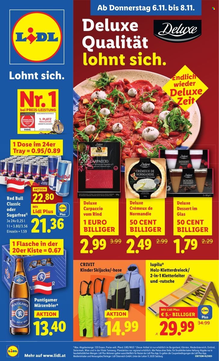 LIDL Flugblatt - Ab Donnerstag, 6.11.2025 (2025-11-06 - 2025-11-12) | 1