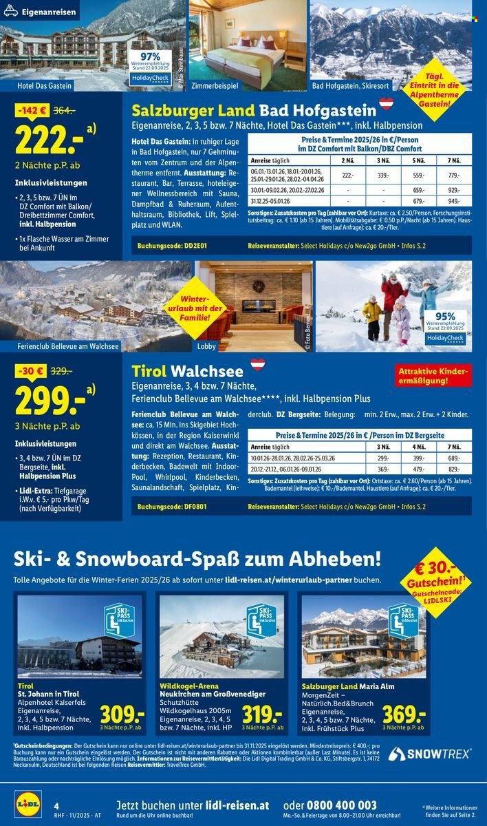 LIDL Flugblatt - Reisen - November Reise-Highlights (2025-10-29 - 2025-11-30) | 4