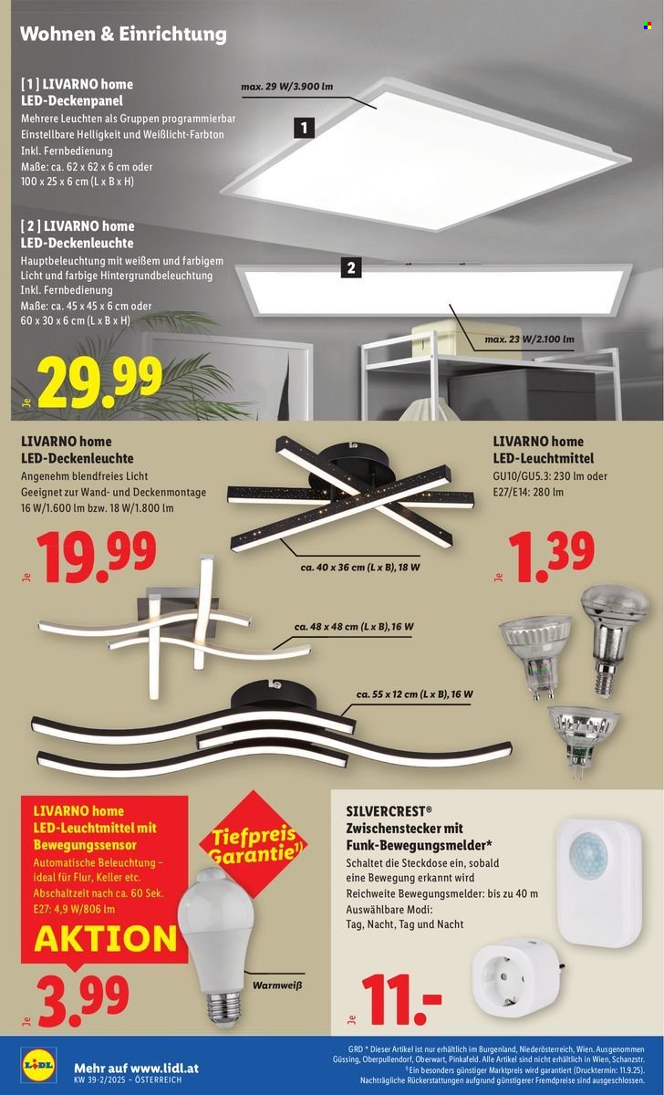 LIDL Flugblatt - Ab Donnerstag, 25.9.2025 (2025-09-25 - 2025-10-01)