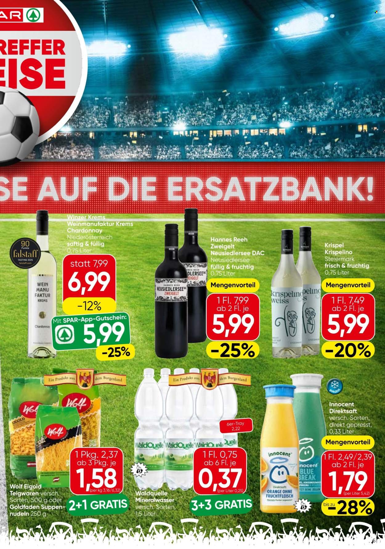 SPAR Flugblatt - Ab Mittwoch, 1.7.2026