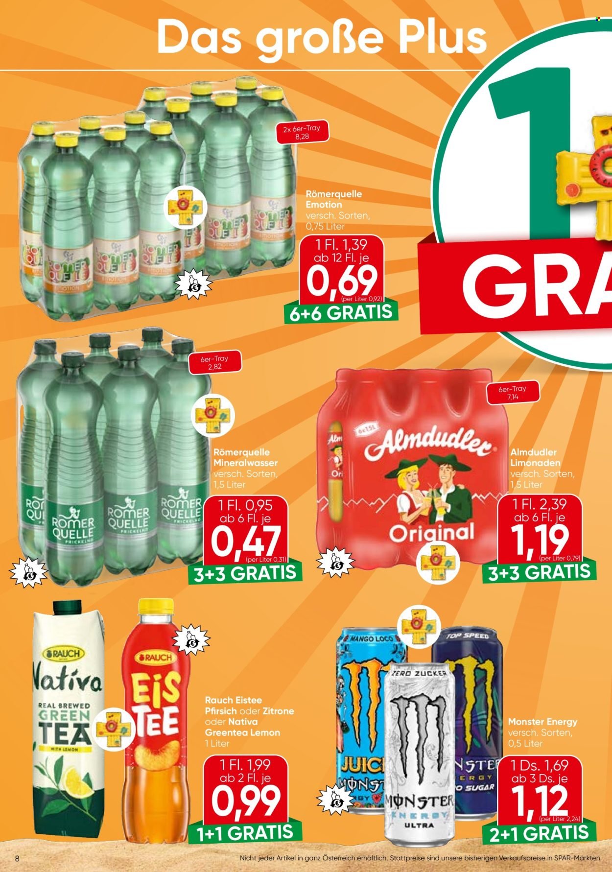 SPAR Flugblatt - Ab Mittwoch, 1.7.2026