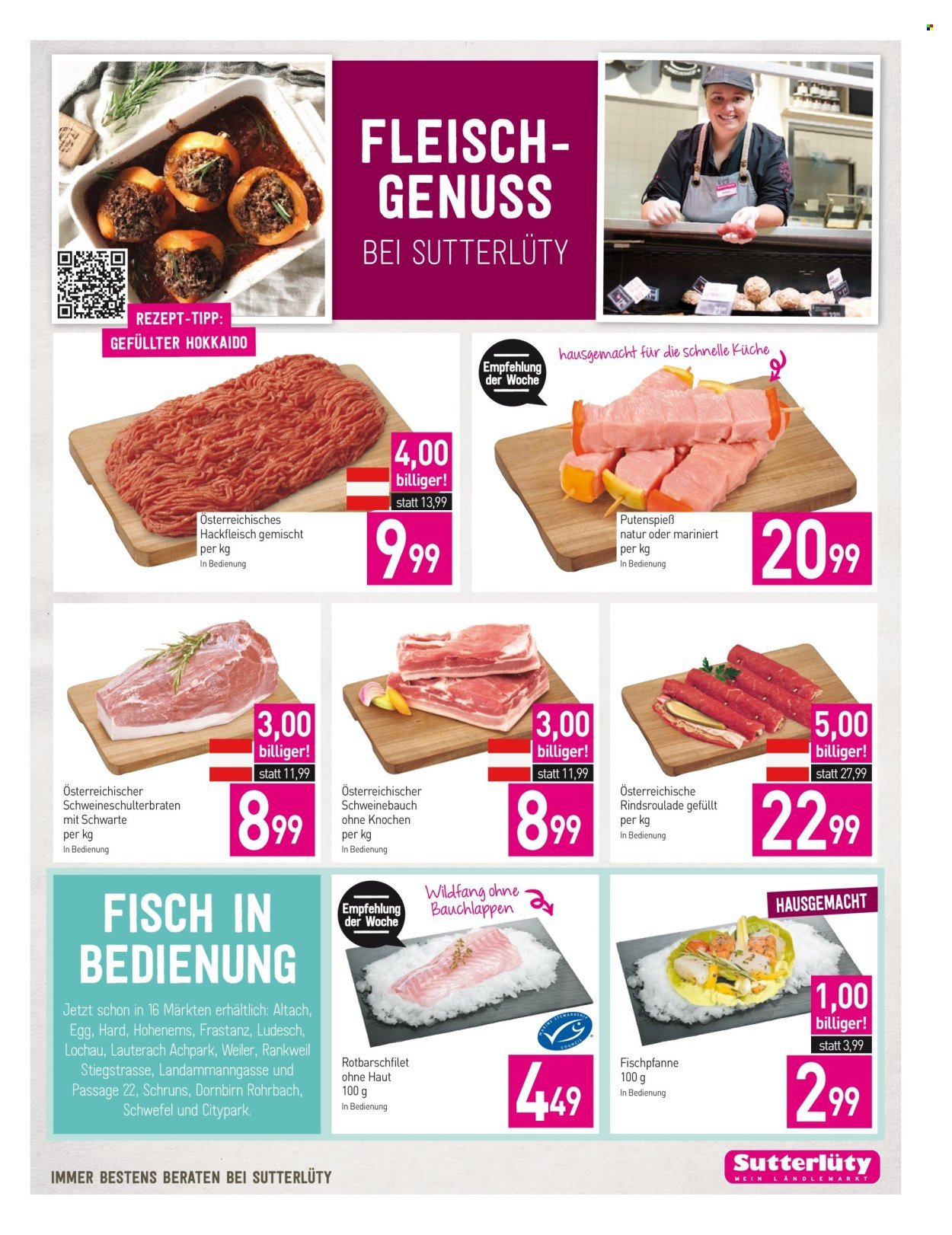 SUTTERLÜTY Flugblatt - Ab Donnerstag, 29.10.2026
