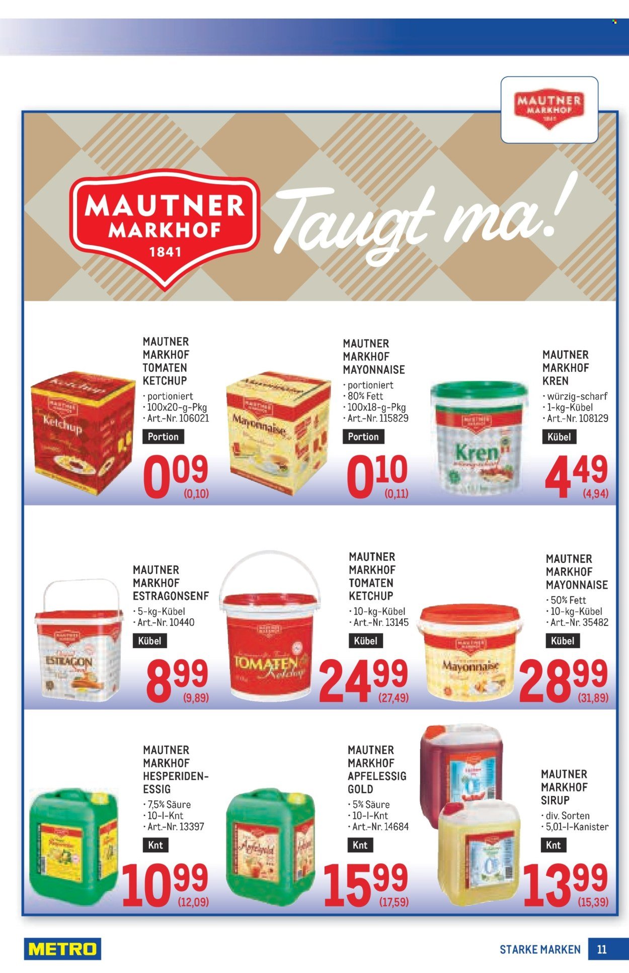 METRO Flugblatt - Starke Marken