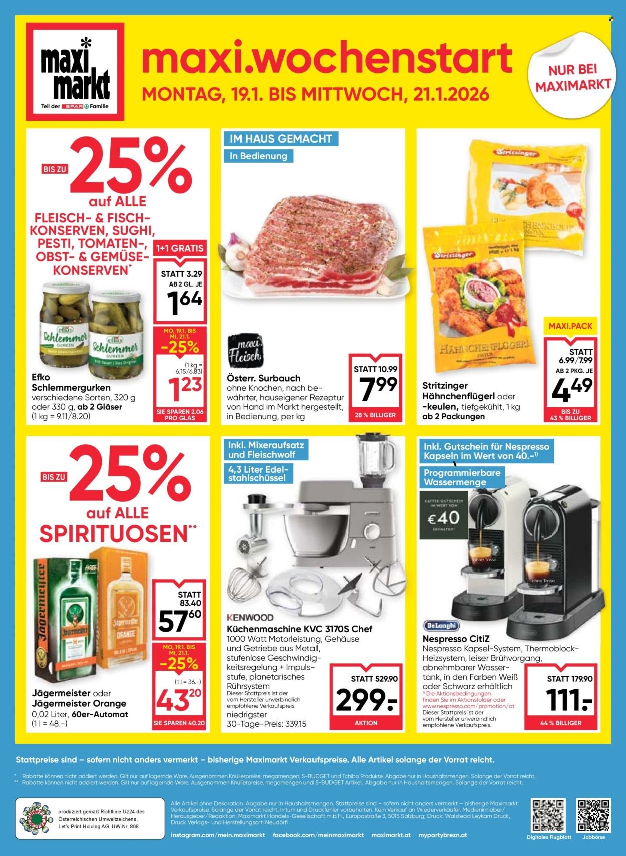 MAXIMARKT Flugblatt - Ab Donnerstag, 15.1.2026