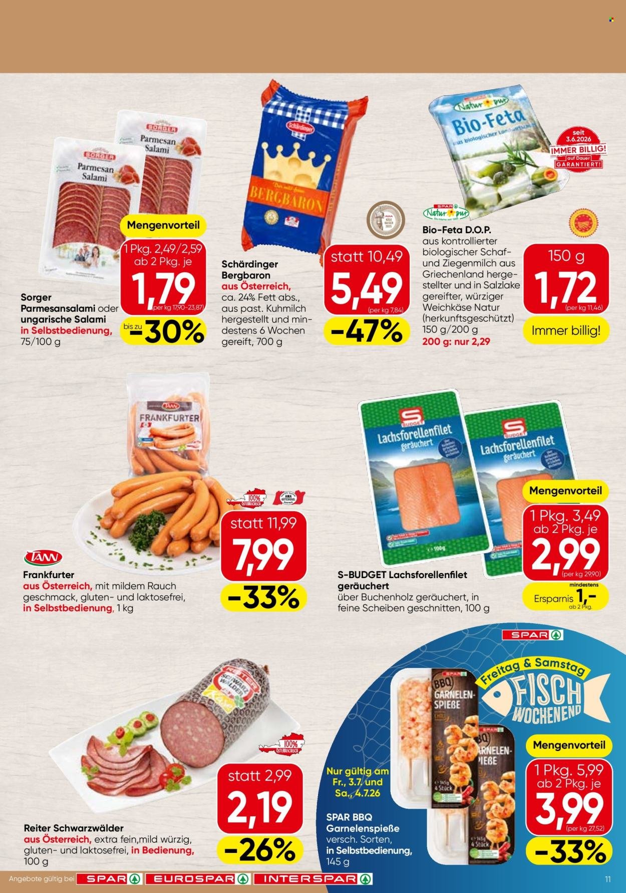 INTERSPAR Flugblatt - Ab Mittwoch, 1.7.2026