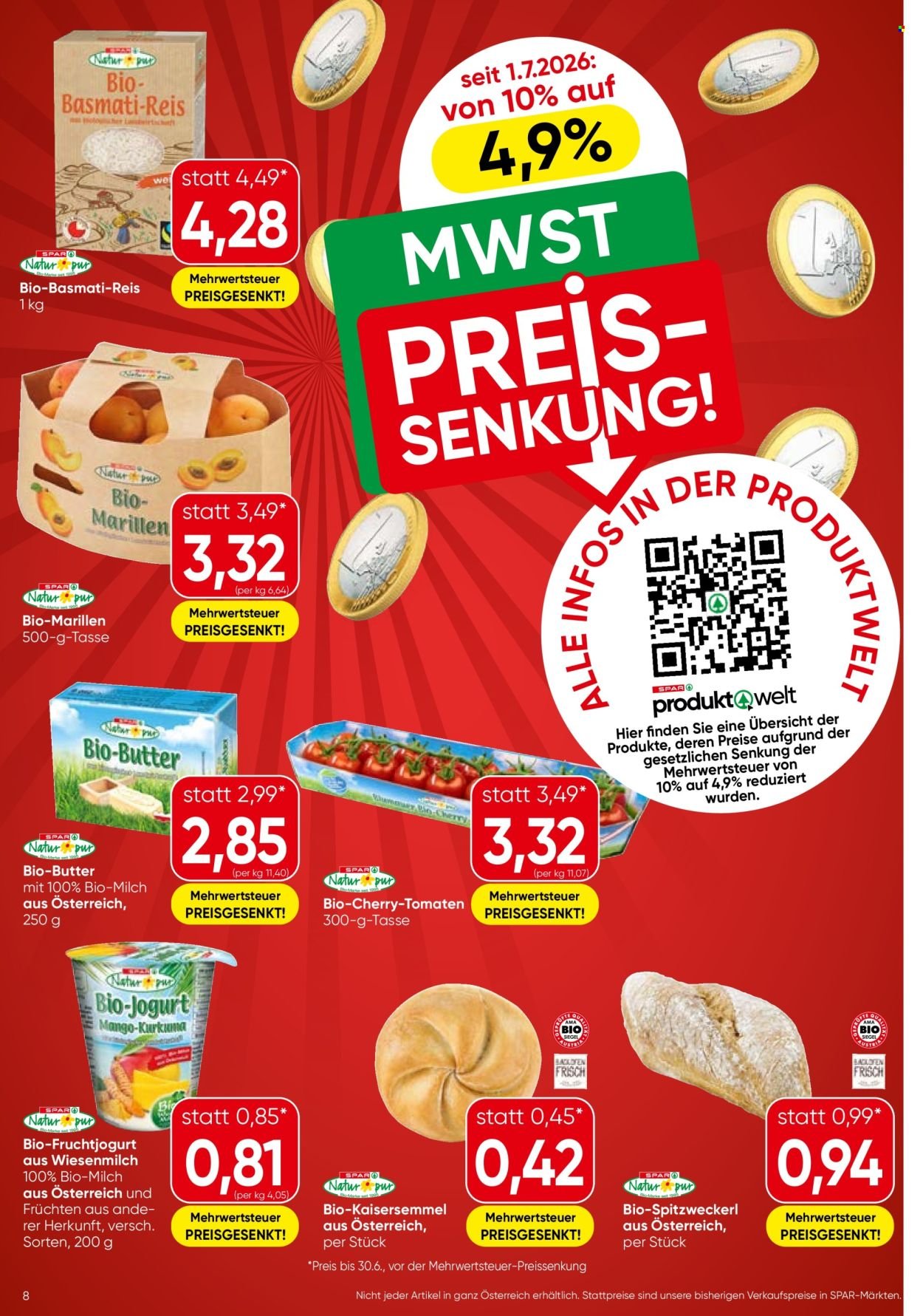 SPAR Flugblatt - Ab Donnerstag, 9.7.2026