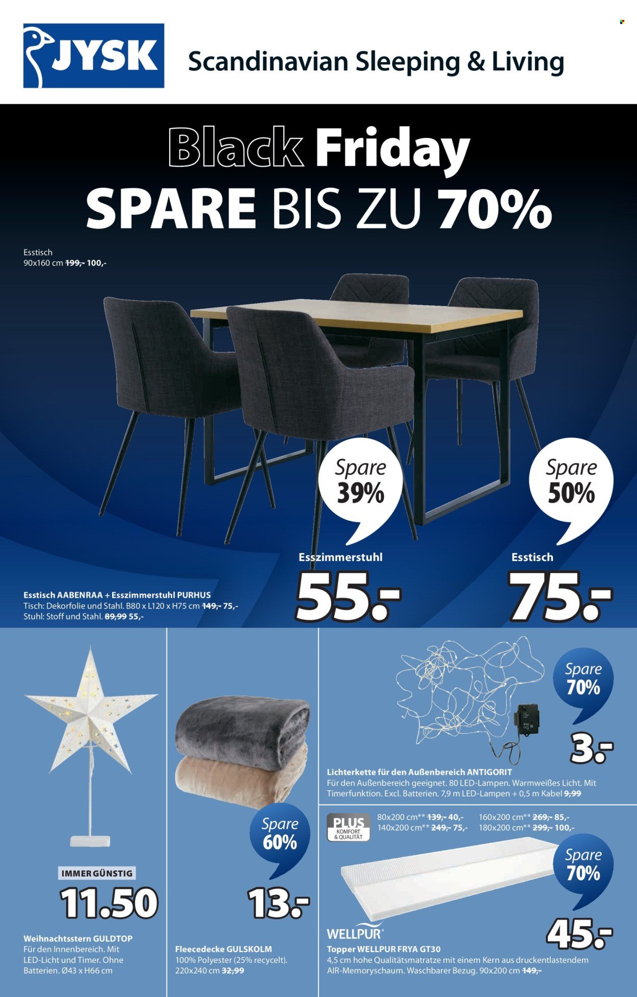 JYSK Flugblatt - Großartige Angebote (2025-11-20 - 2025-12-02)