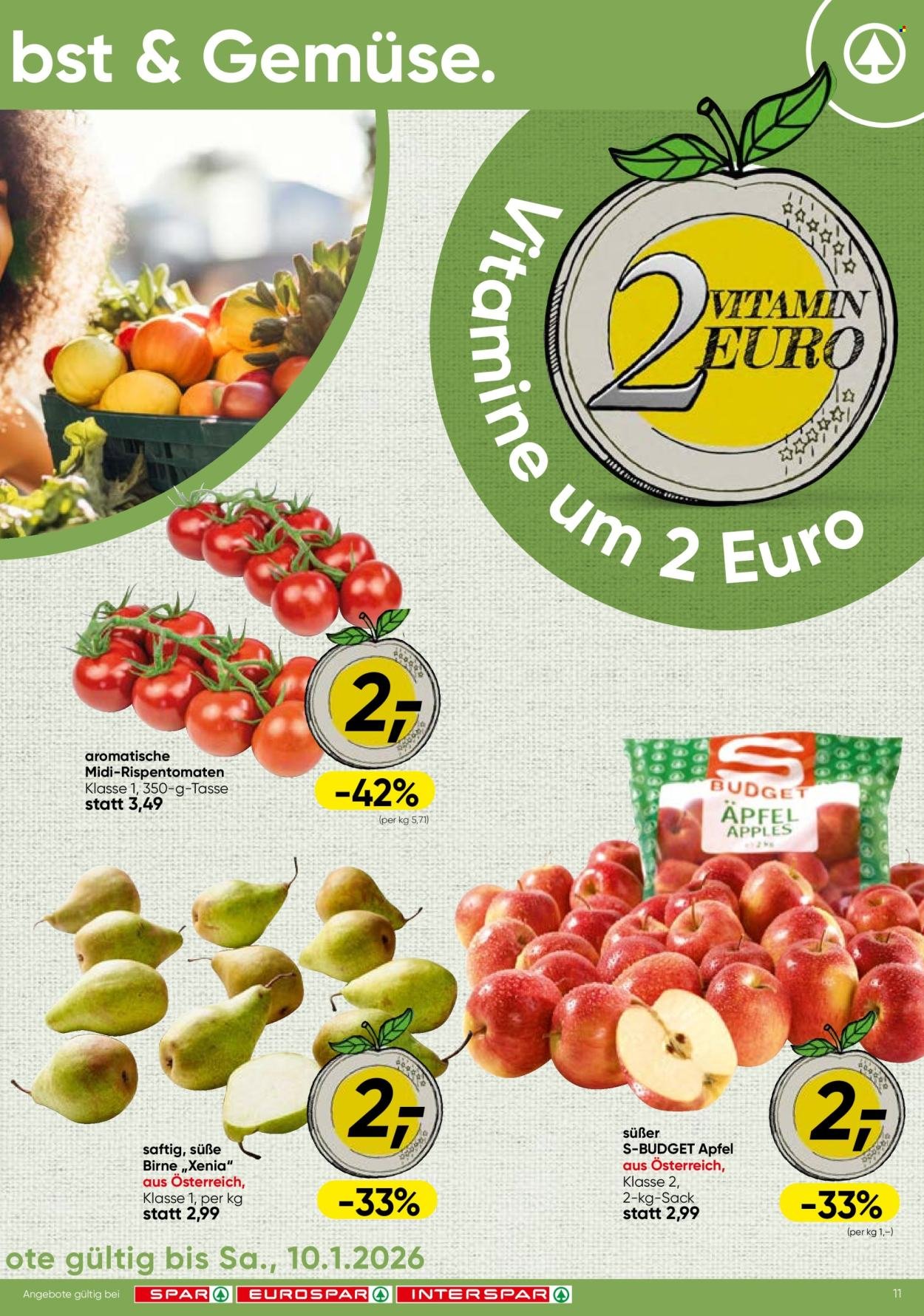 SPAR Flugblatt - Obst & Gemüse KW 02