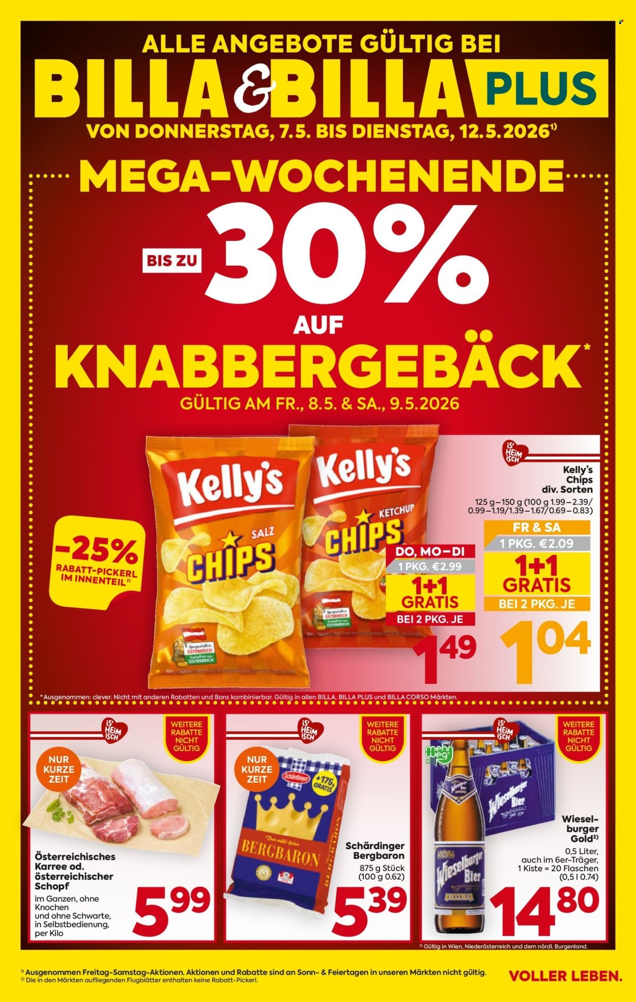 BILLA Flugblatt - Ab Donnerstag, 7.5.2026