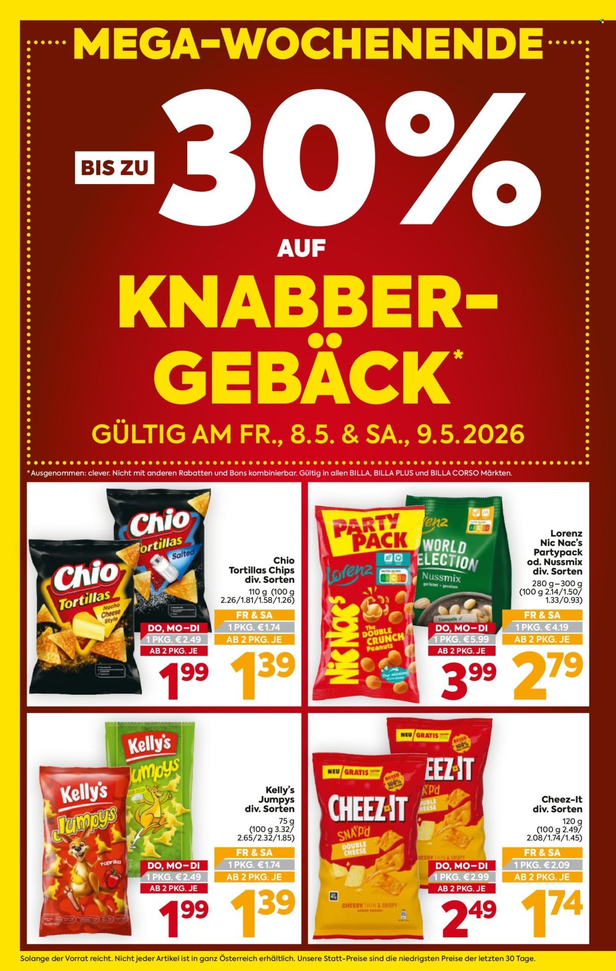 BILLA Flugblatt - Ab Donnerstag, 7.5.2026