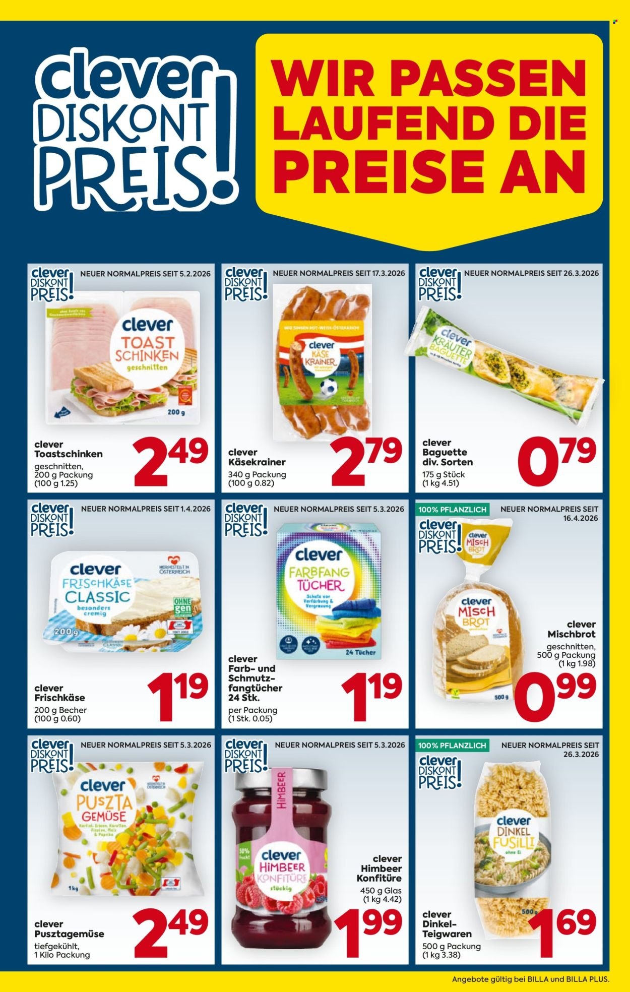 BILLA Flugblatt - Ab Donnerstag, 7.5.2026