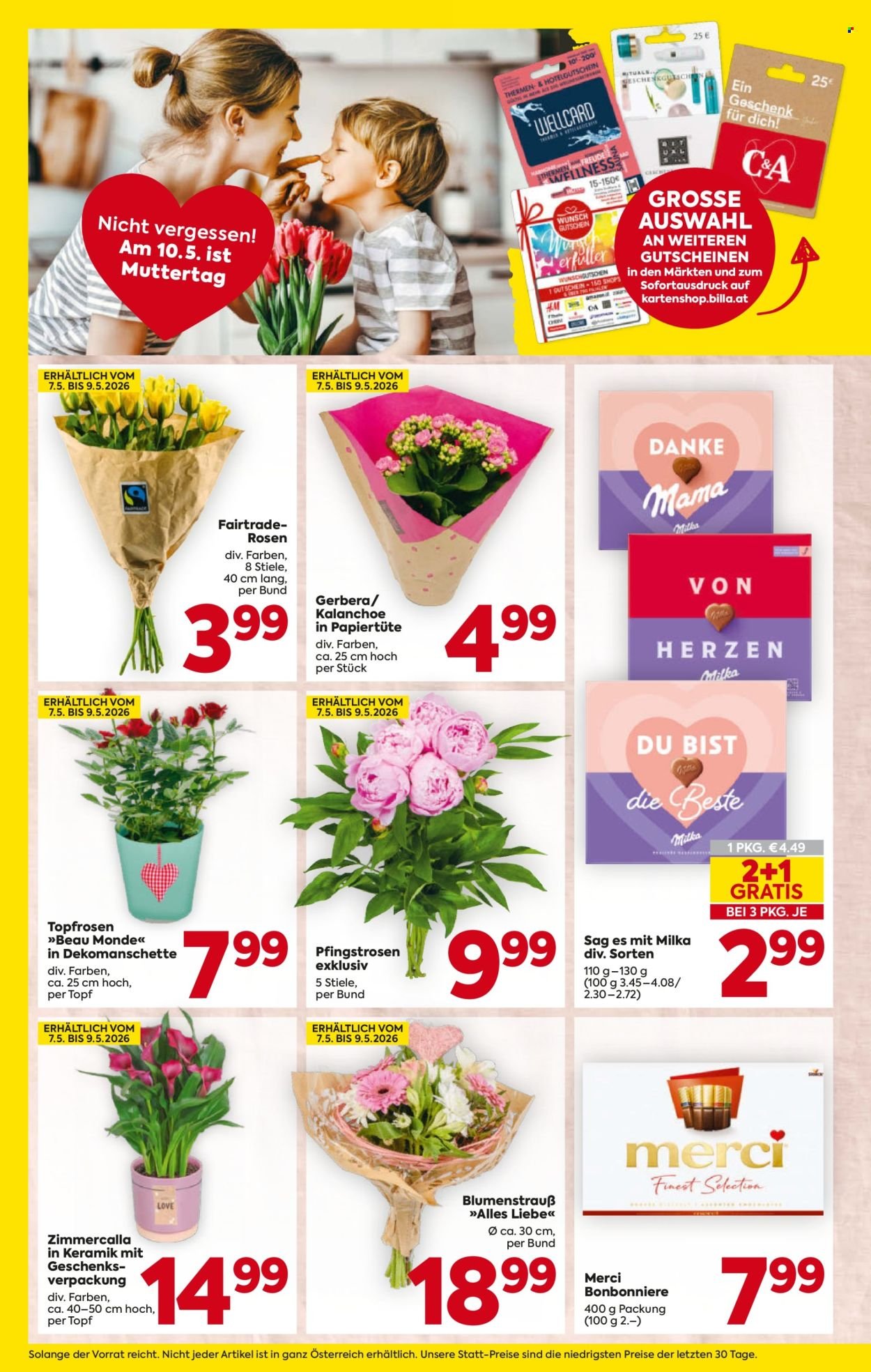 BILLA Flugblatt - Ab Donnerstag, 7.5.2026