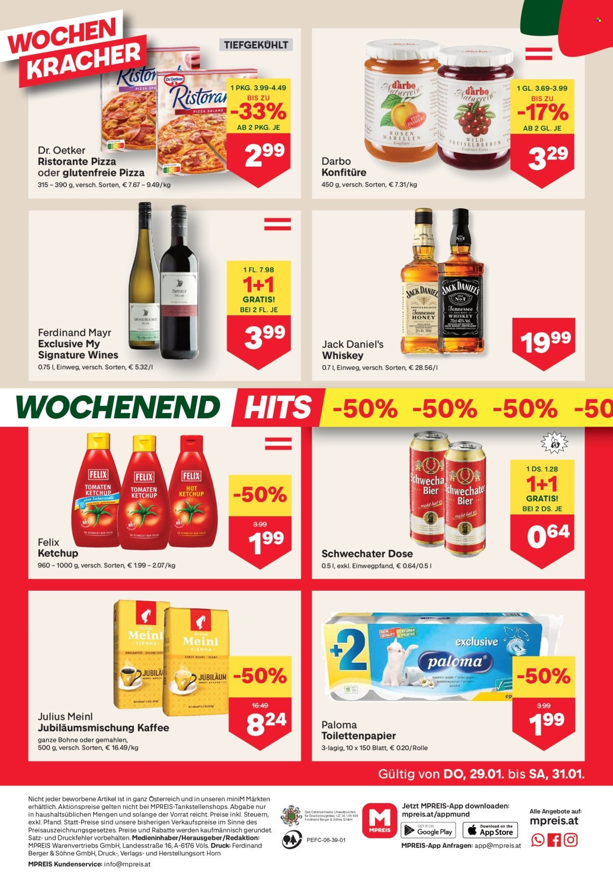 MPREIS Flugblatt - Ab Donnerstag, 29.1.2026