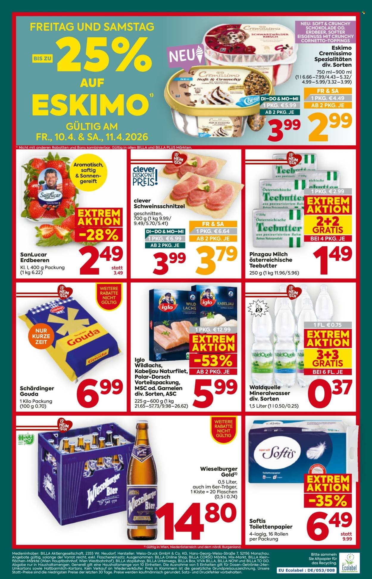 BILLA PLUS Flugblatt - Ab Dienstag, 7.4.2026