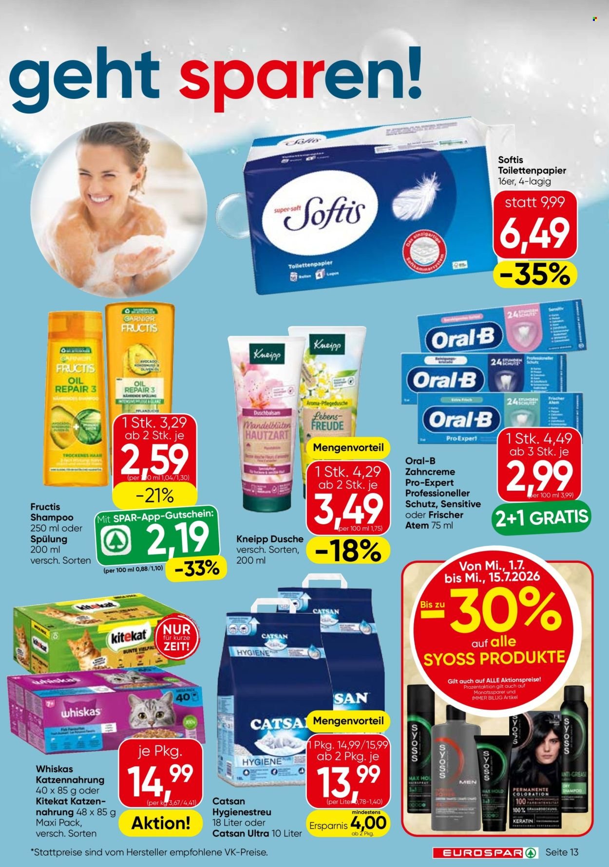 EUROSPAR Flugblatt - Ab Mittwoch, 1.7.2026