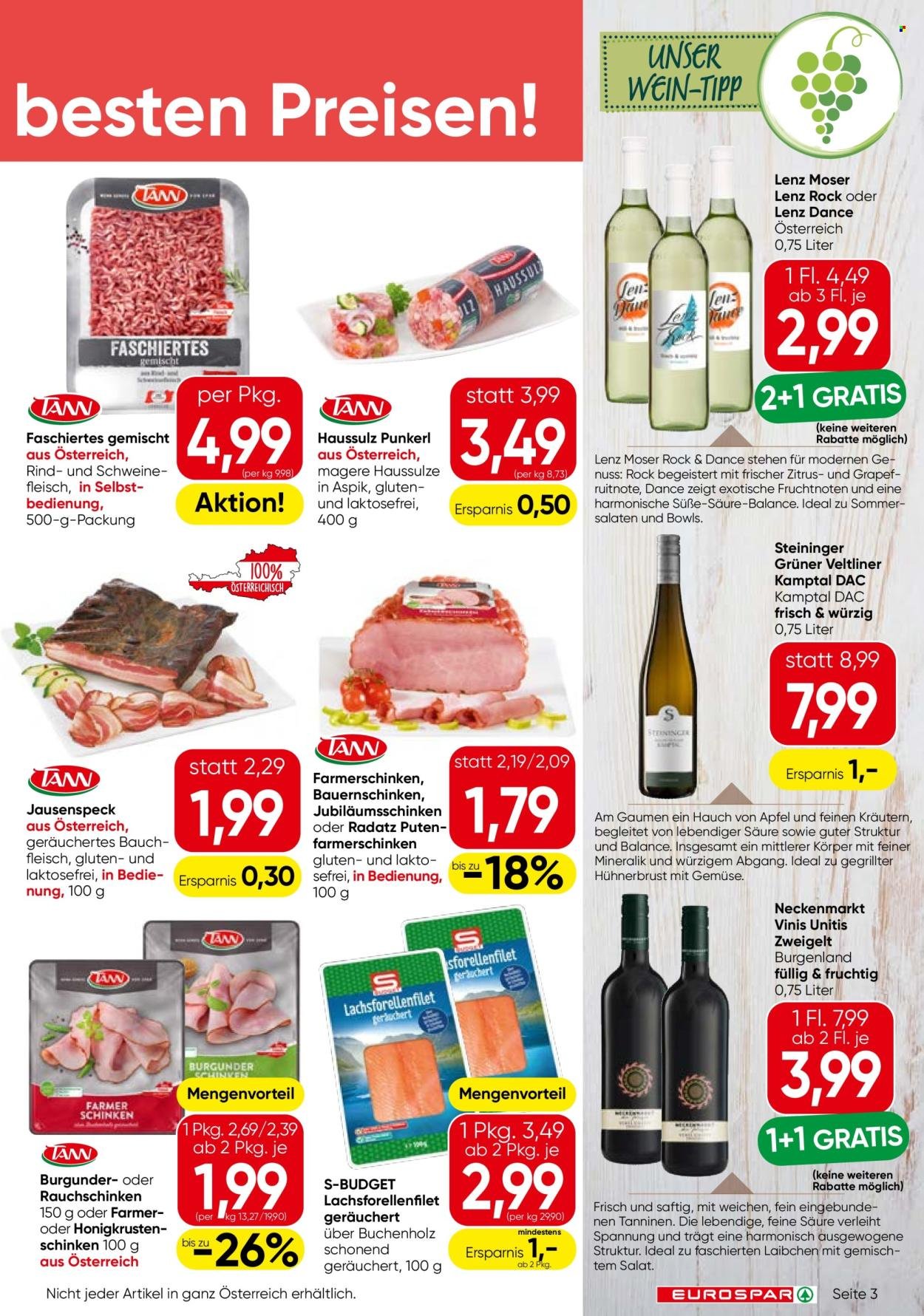 EUROSPAR Flugblatt - Ab Mittwoch, 1.7.2026