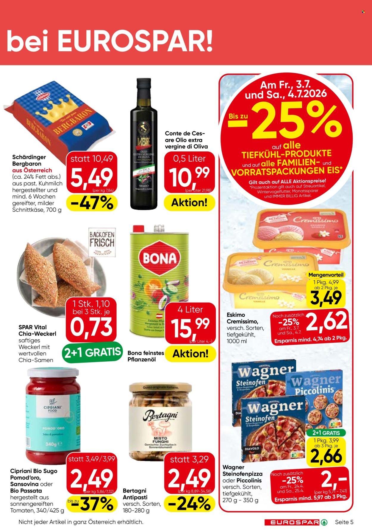 EUROSPAR Flugblatt - Ab Mittwoch, 1.7.2026