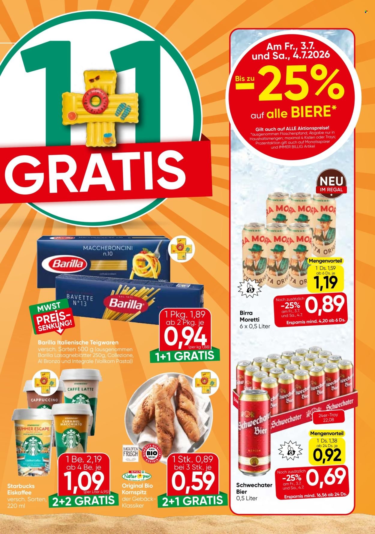 EUROSPAR Flugblatt - Ab Mittwoch, 1.7.2026
