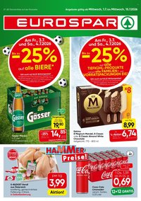 EUROSPAR Flugblatt - Ab Mittwoch, 1.7.2026