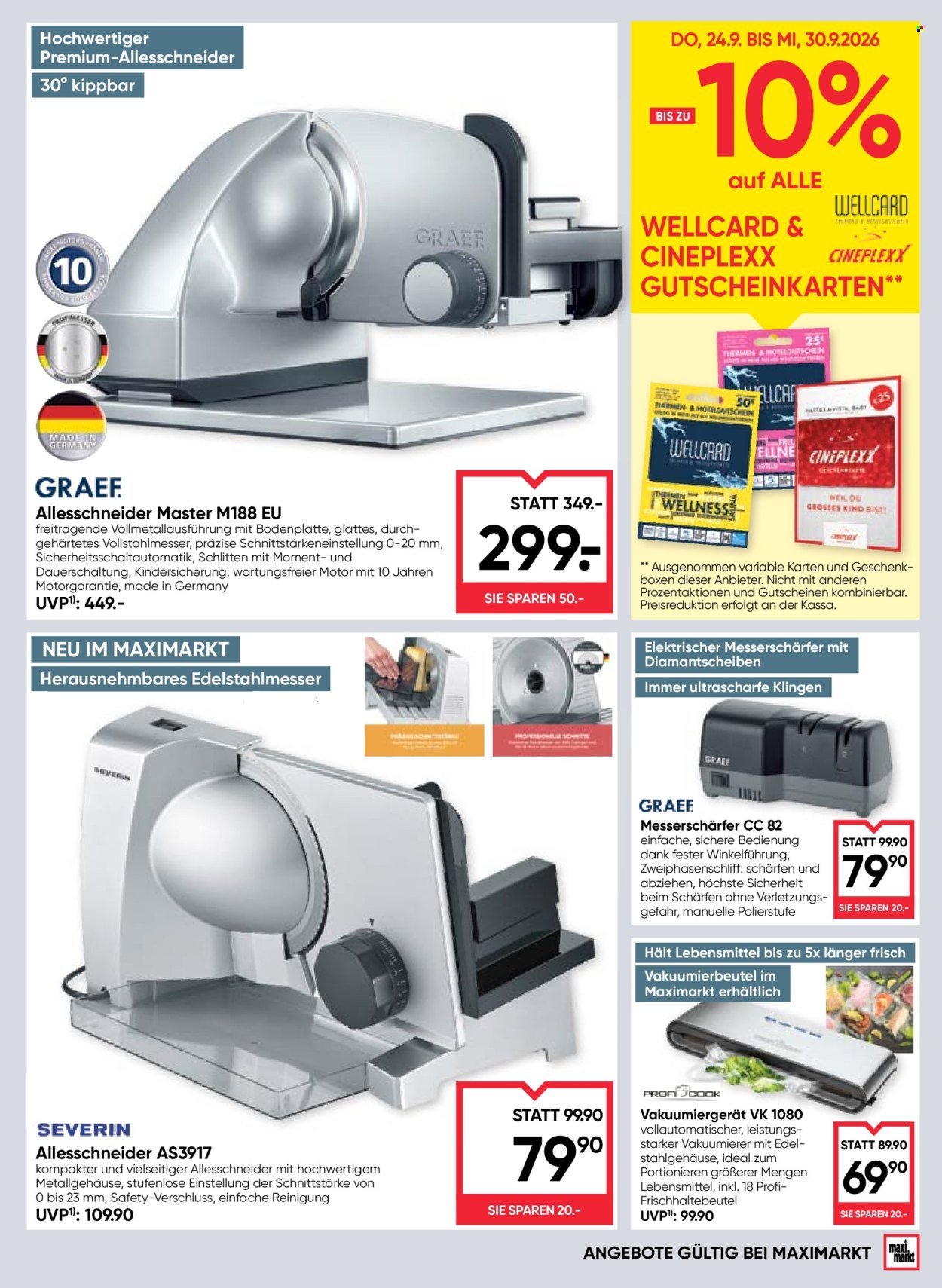 MAXIMARKT Flugblatt - Ab Donnerstag, 24.9.2026