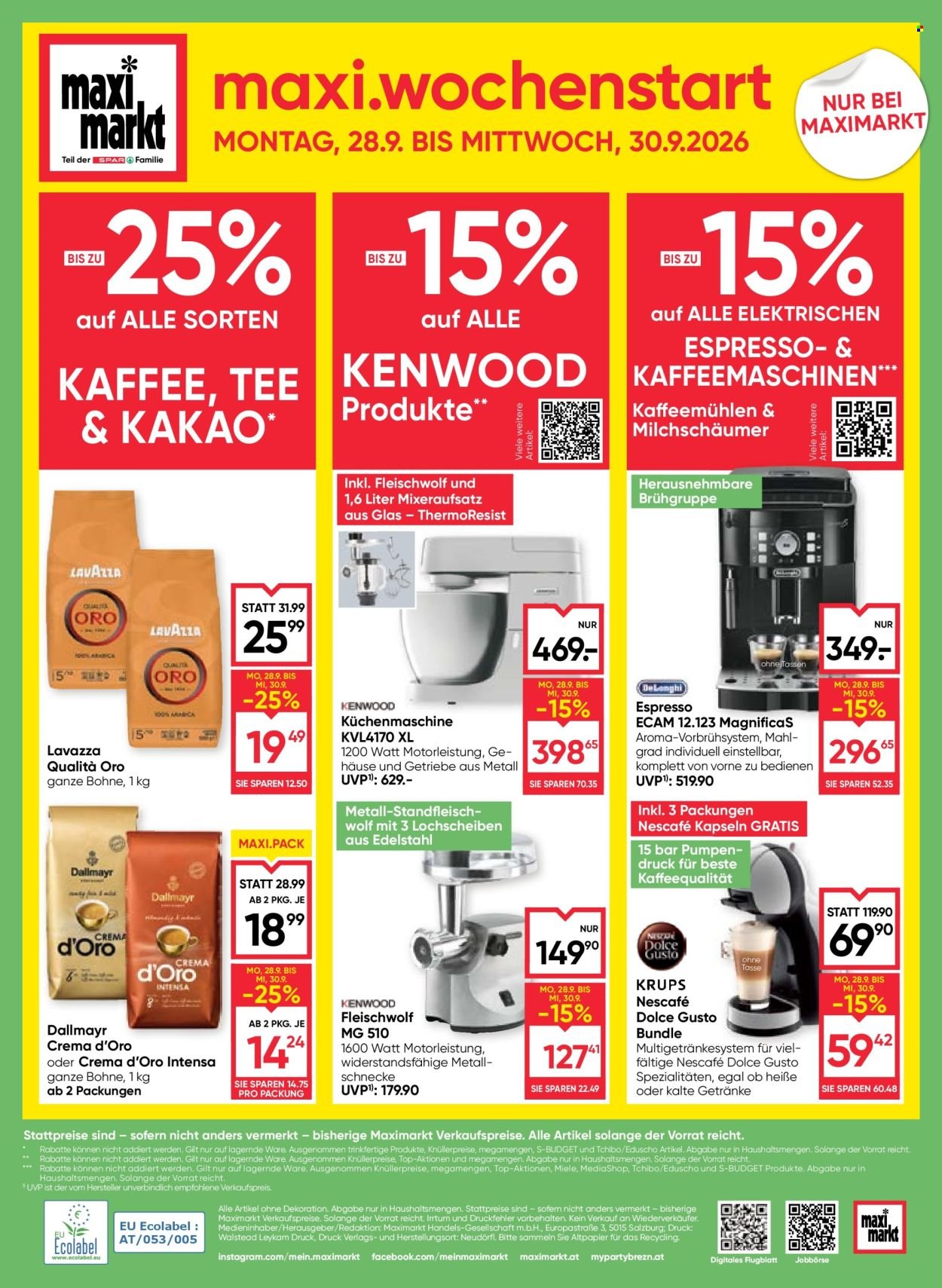 MAXIMARKT Flugblatt - Ab Donnerstag, 24.9.2026