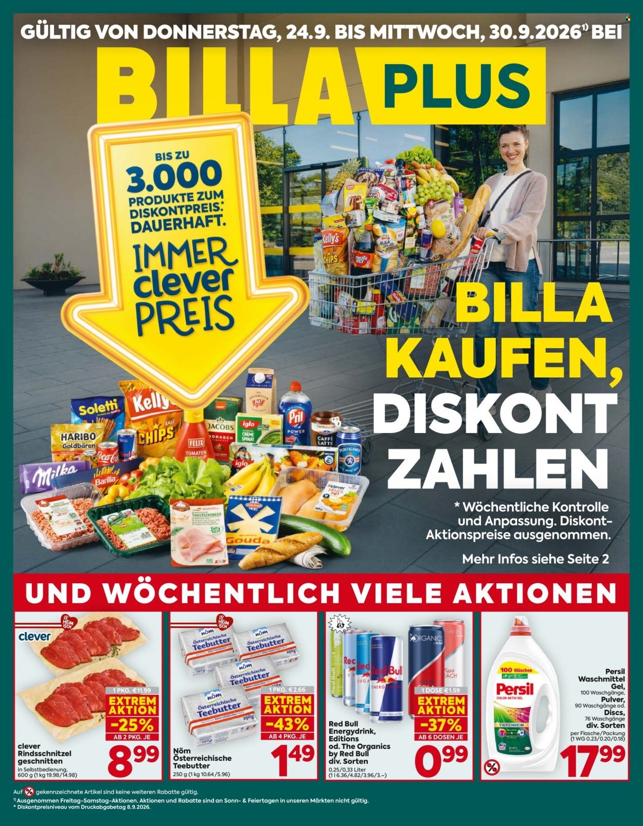 BILLA PLUS Flugblatt - Ab Donnerstag, 24.9.2026