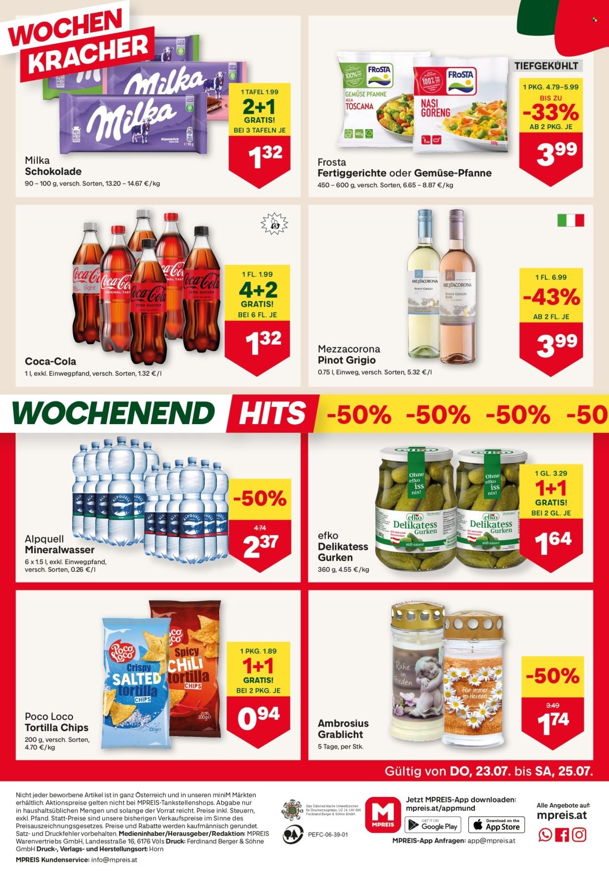 MPREIS Flugblatt - Ab Donnerstag, 23.7.2026