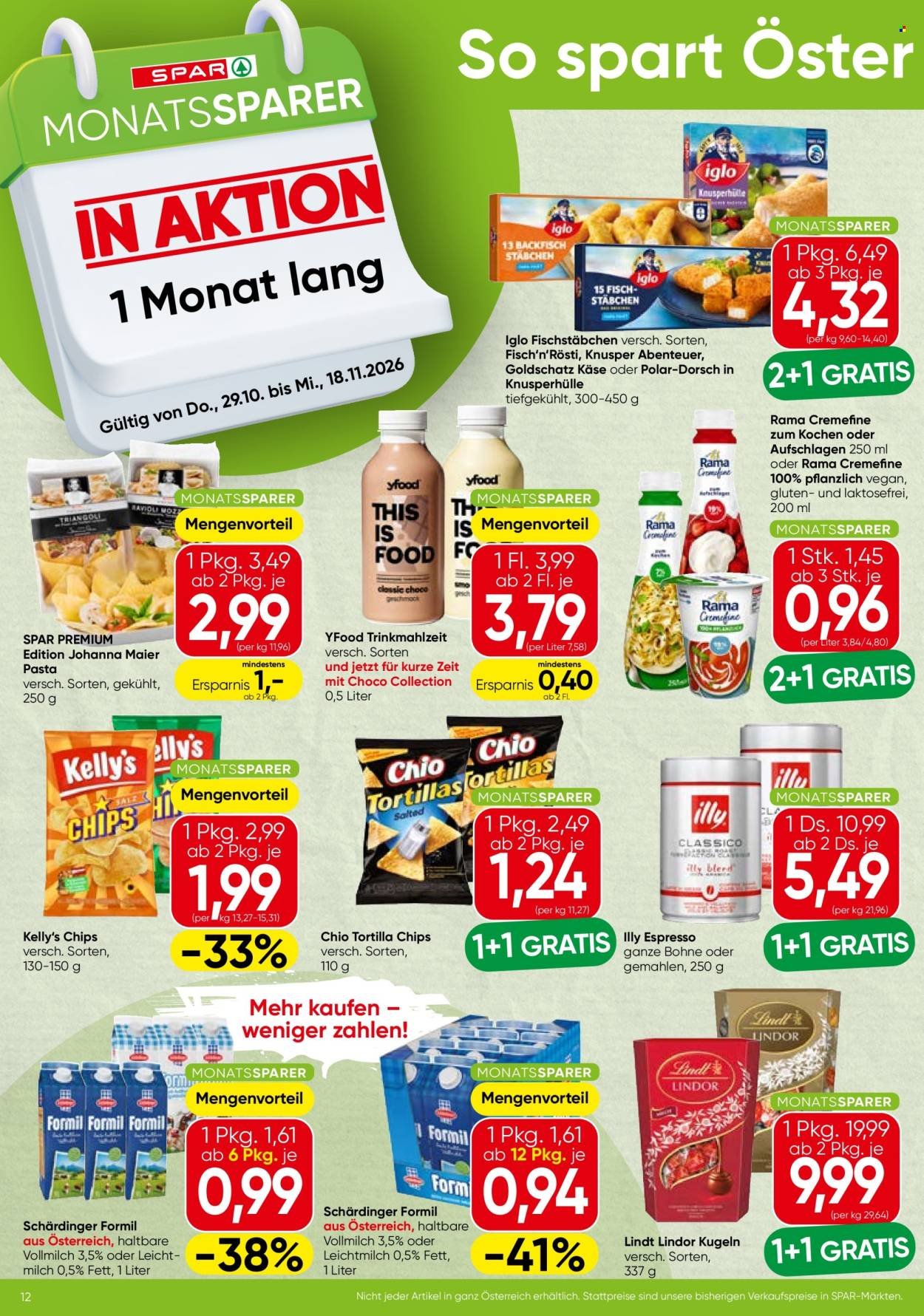 INTERSPAR Flugblatt - Ab Donnerstag, 29.10.2026