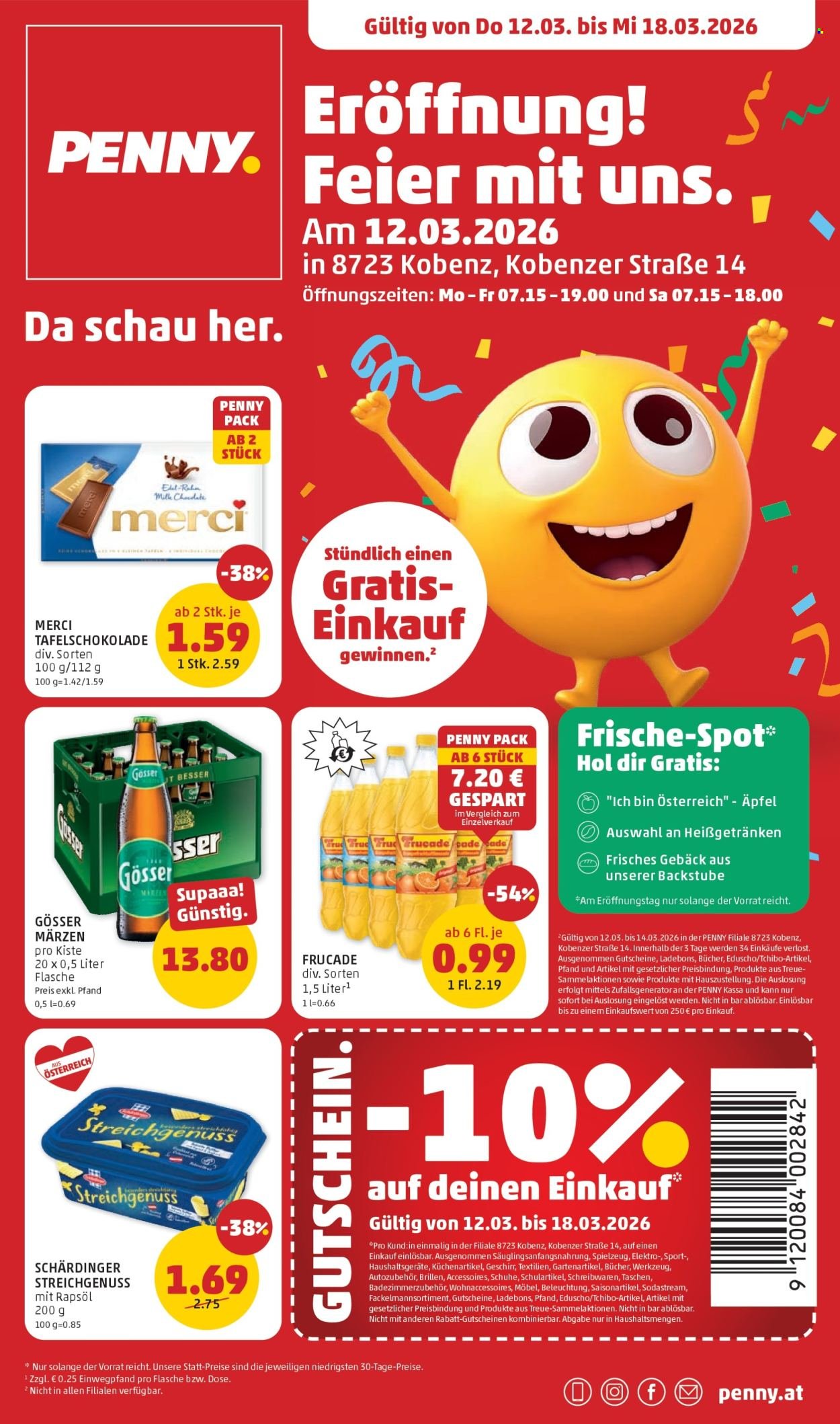 PENNY Flugblatt - Ab Donnerstag, 12.3.2026 (2026-03-12 - 2026-03-18) | 1