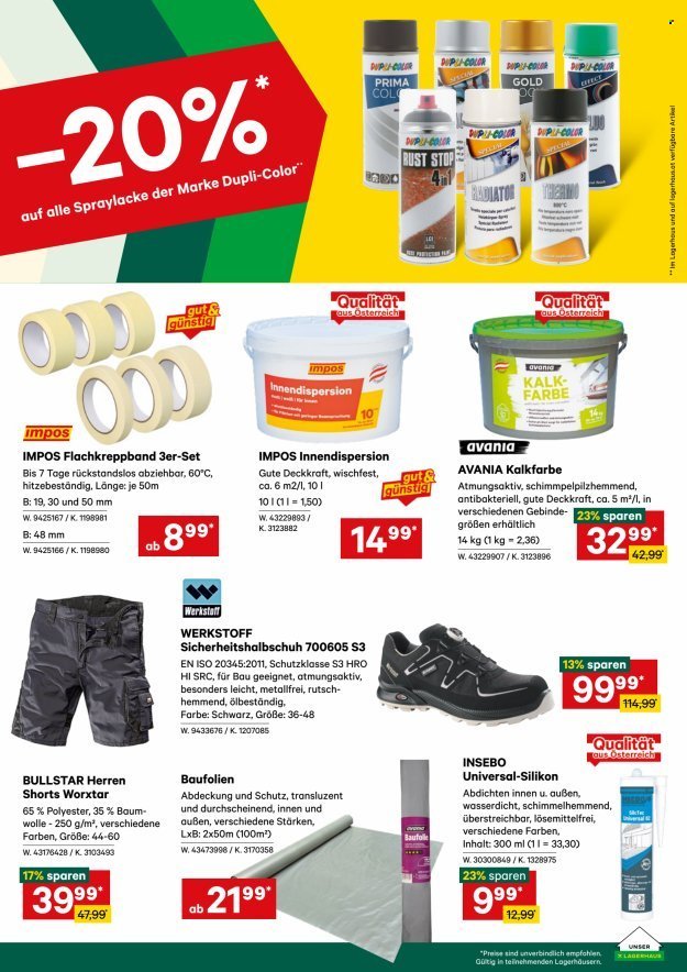 LAGERHAUS Flugblatt - Ab Montag, 6.7.2026