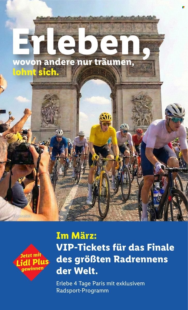 LIDL Flugblatt - Erleben, wovon andere nur träumen