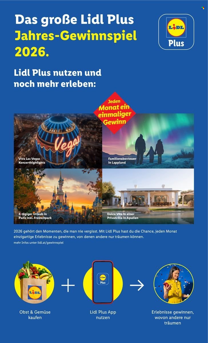 LIDL Flugblatt - Erleben, wovon andere nur träumen