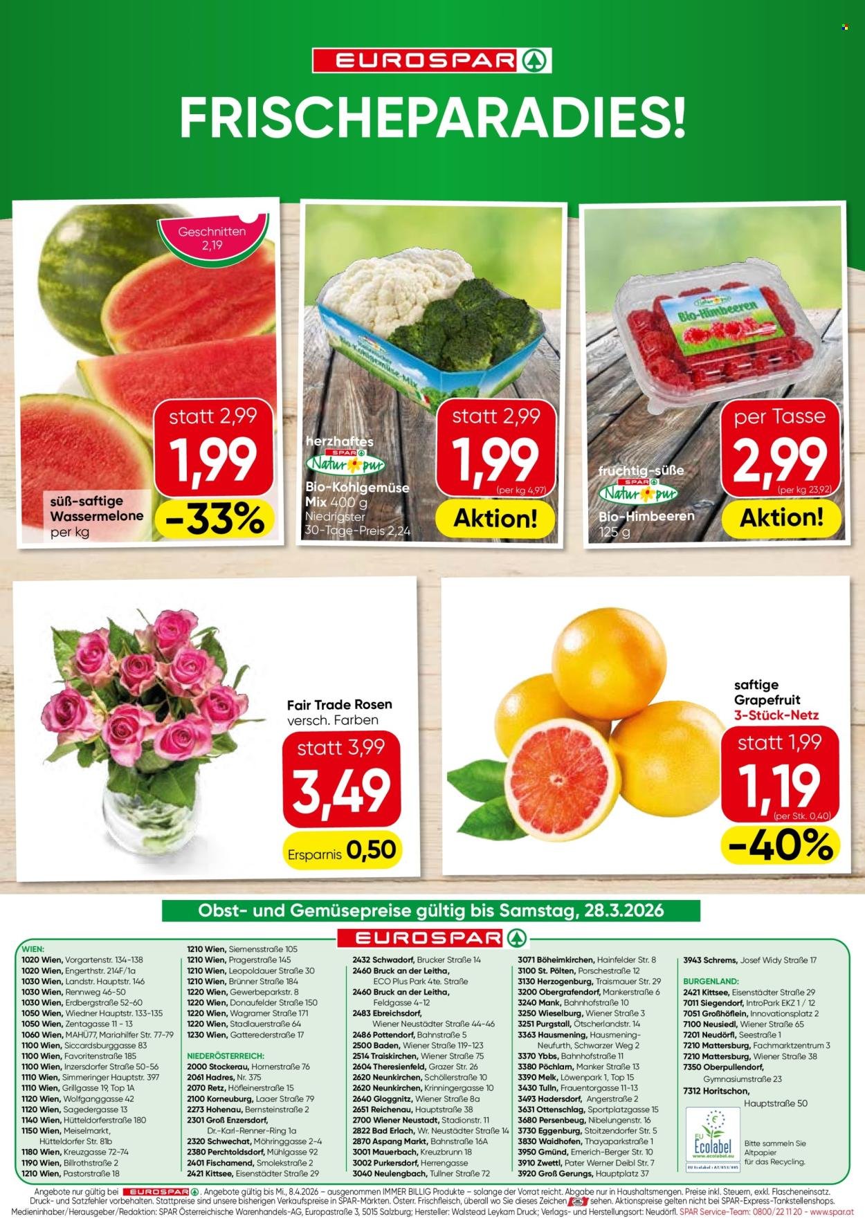 EUROSPAR Flugblatt - KW 13 - Wien