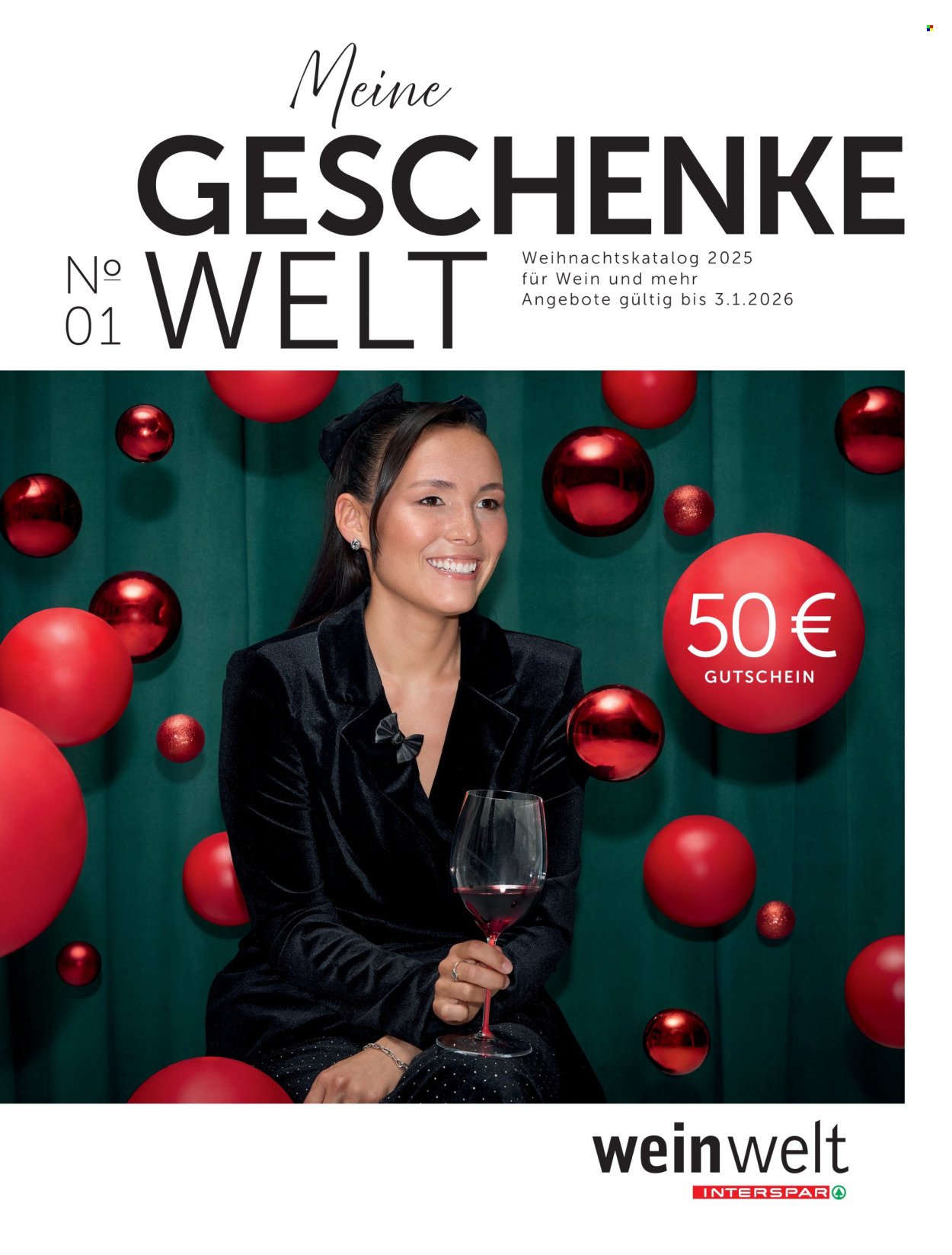 INTERSPAR Flugblatt - Weinwelt Geschenkewelt 2025 (2025-10-08 - 2026-01-03)