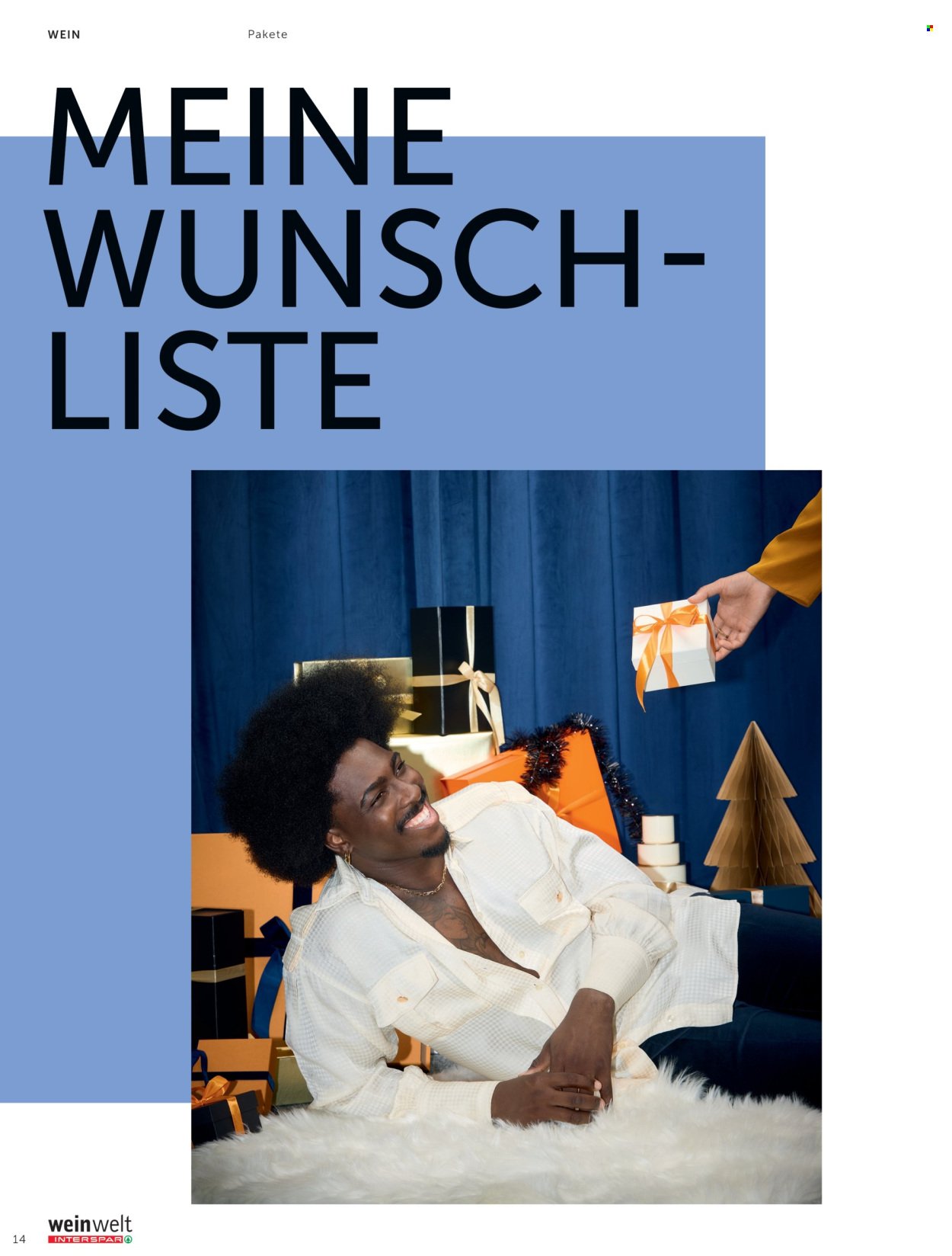 INTERSPAR Flugblatt - Weinwelt Geschenkewelt 2025 (2025-10-08 - 2026-01-03)