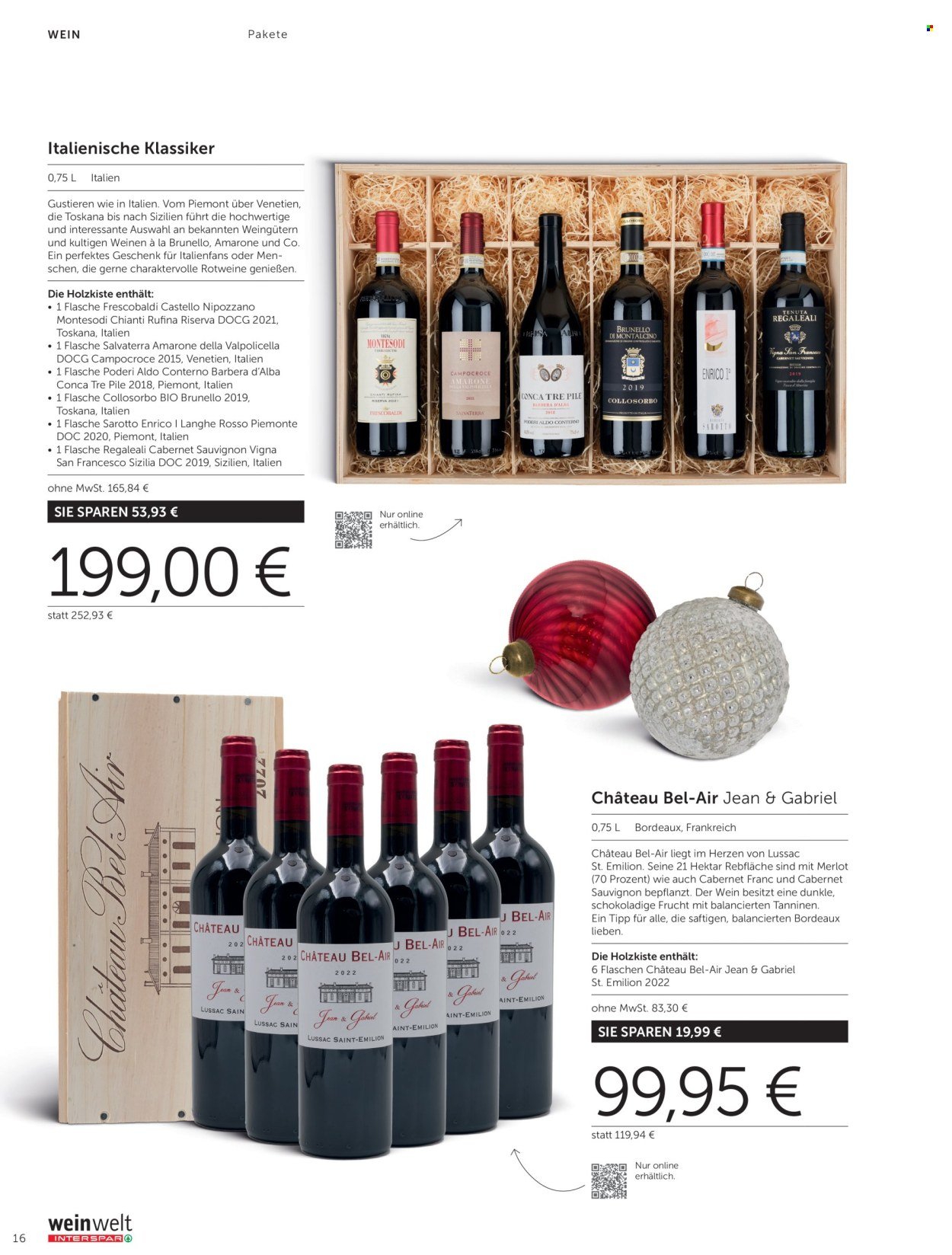INTERSPAR Flugblatt - Weinwelt Geschenkewelt 2025 (2025-10-08 - 2026-01-03)