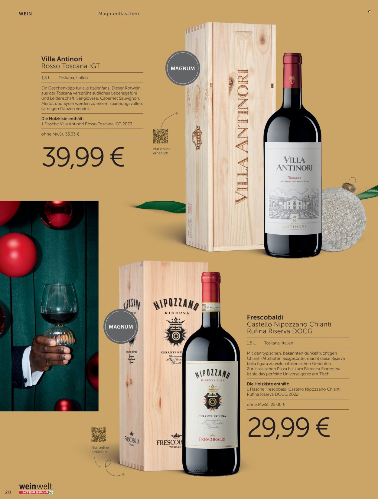 INTERSPAR Flugblatt - Weinwelt Geschenkewelt 2025 (2025-10-08 - 2026-01-03)