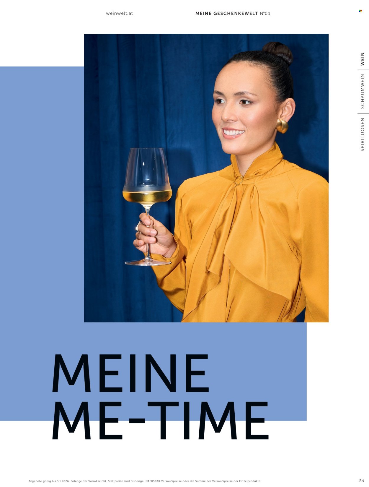 INTERSPAR Flugblatt - Weinwelt Geschenkewelt 2025 (2025-10-08 - 2026-01-03)