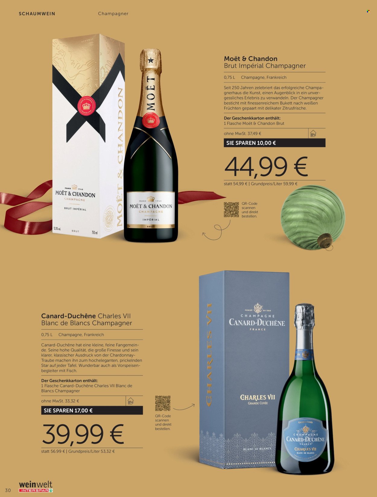 INTERSPAR Flugblatt - Weinwelt Geschenkewelt 2025 (2025-10-08 - 2026-01-03)