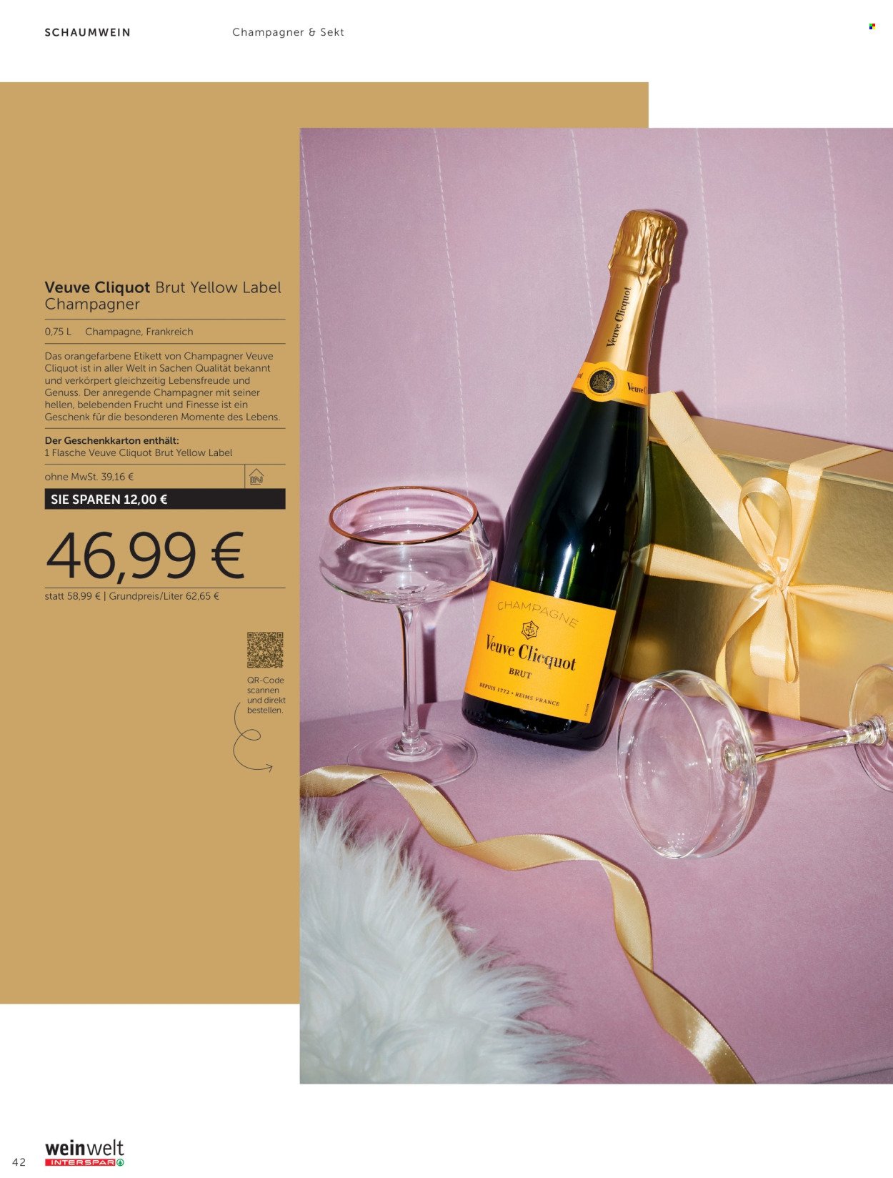 INTERSPAR Flugblatt - Weinwelt Geschenkewelt 2025 (2025-10-08 - 2026-01-03)