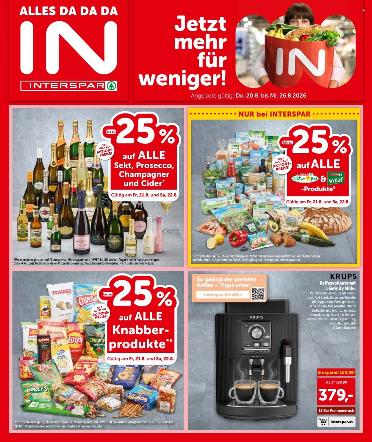 INTERSPAR Flugblatt - Ab Donnerstag, 20.8.2026